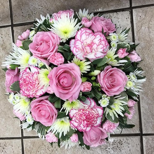 Pink & White Loose Posy